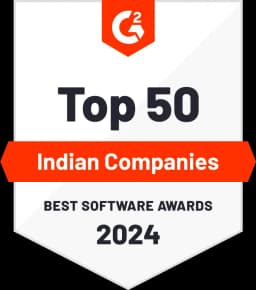 G2 Top 50 Indian Companies 2024